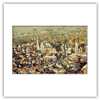 Vue aérienne de Senlis - Lien vers l'Office de Tourisme de Senlis